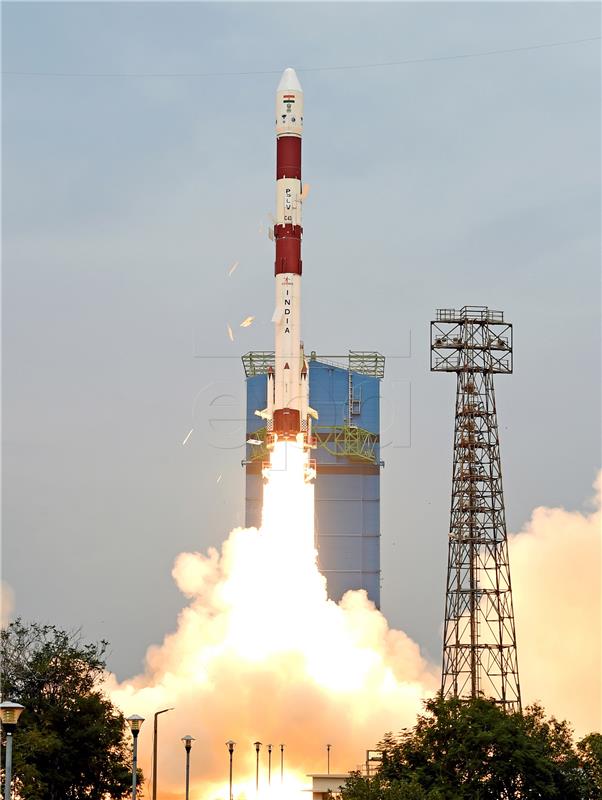 INDIA ISRO SATELLITES LAUNCH