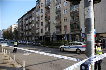 Policija: U Domagojevoj eksplodirala improvizirana naprava postavljena u blizini kafića