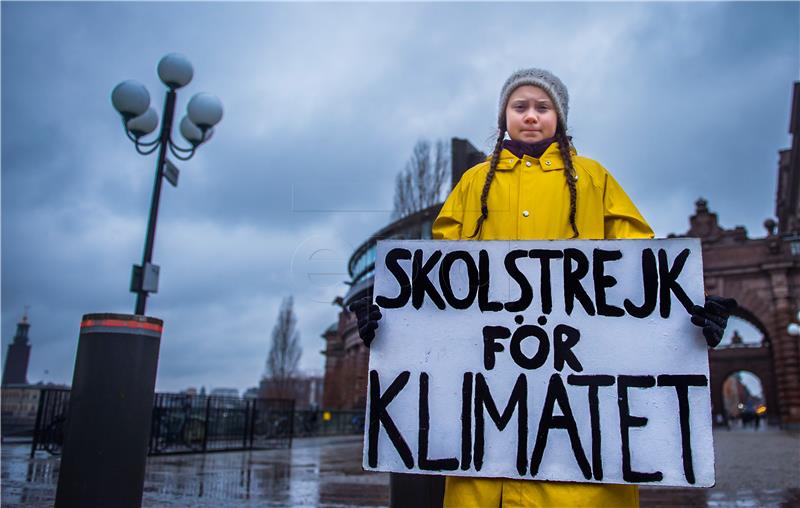 SWEDEN CLIMATE CHANGE PROTEST