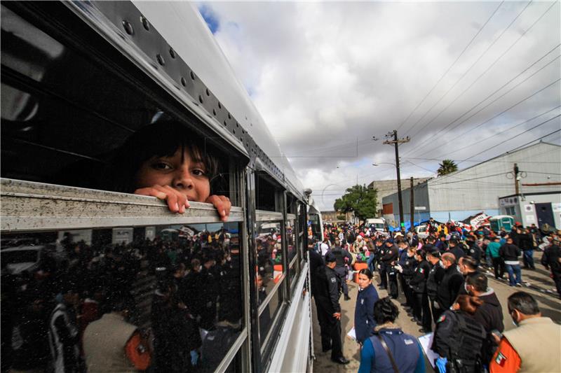 MEXICO MIGRATION CENTRAL AMERICAN CARAVAN