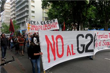 URUGUAY G20 PROTEST