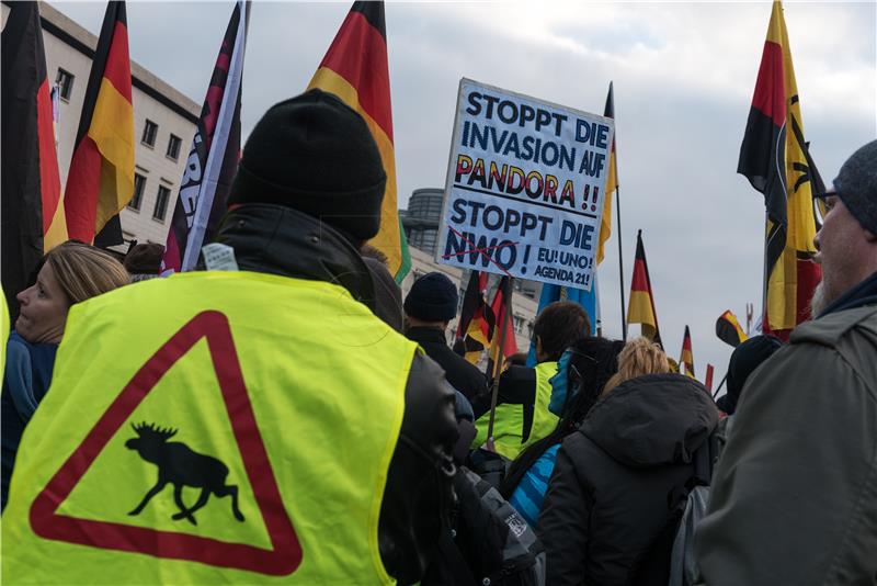 GERMANY PEGIDA RIGHT WING RALLY