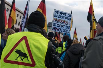 GERMANY PEGIDA RIGHT WING RALLY