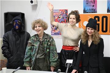 Pussy Riot to give performance in Zagreb