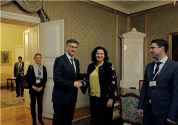 Premijer Plenković s potpredsjednicom ukrajinske vlade