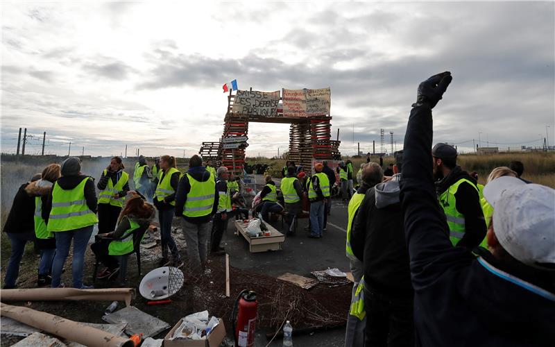 FRANCE FUEL TAXES PROTEST