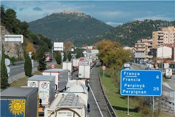 SPAIN FRANCE PROTESTS