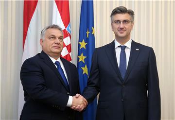 Plenkovic and Orban discuss INA