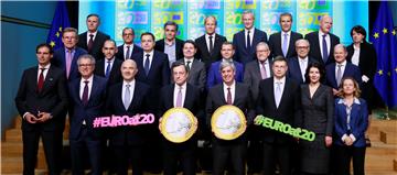 BELGIUM EUROGROUP FINANCE MINISTERS MEETING