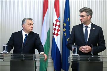 Plenkovic, Orban say price key in buyout of MOL's stake in INA