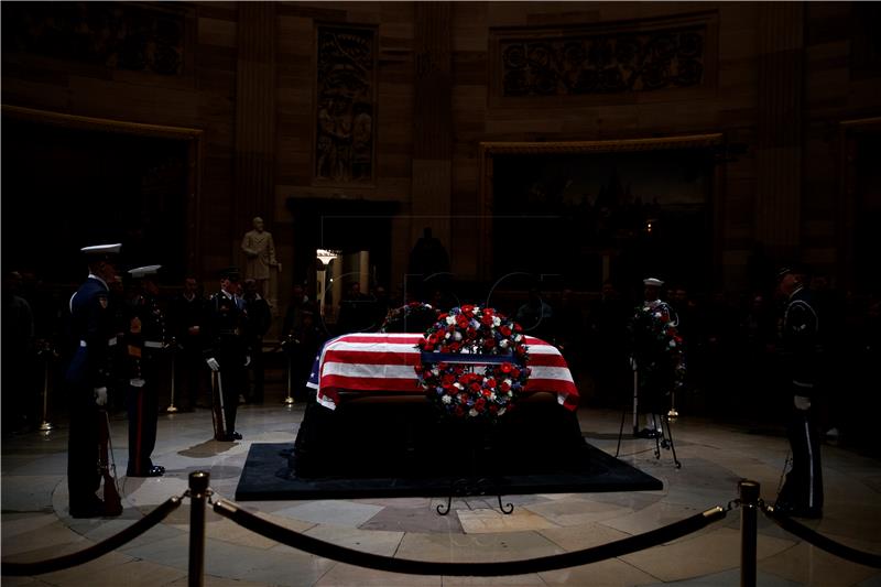 USA OBIT GEORGE H.W. BUSH