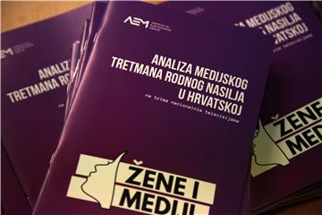 Predstavljena Analiza medijskog tretmana rodnog nasilja u Hrvatskoj