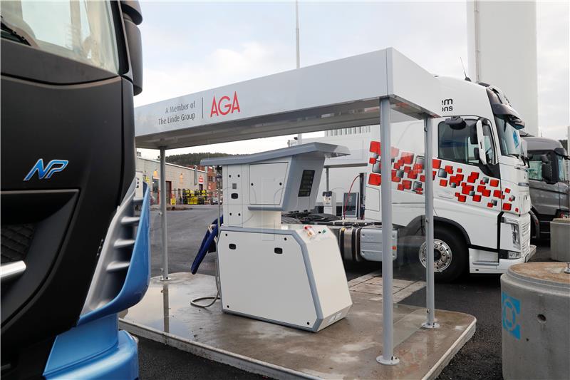 NORWAY LIQUID BIOGAS FILLING STATION OPENS