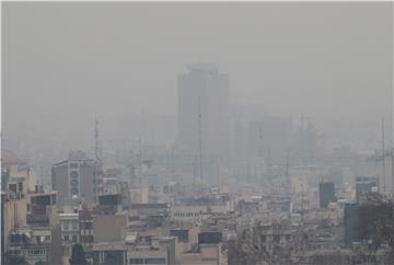 IRAN TEHRAN AIRPOLLUTION