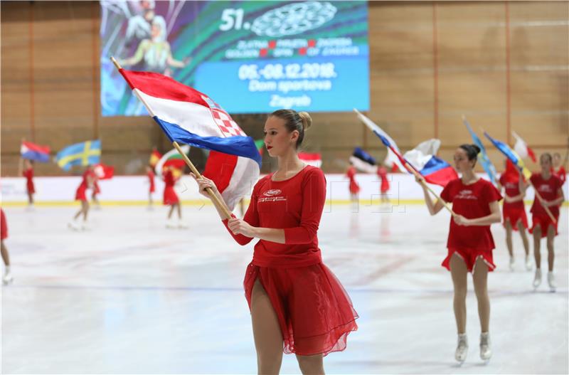 Ceremonija otvaranja 51. Zlatne piruete Zagreb 2018.