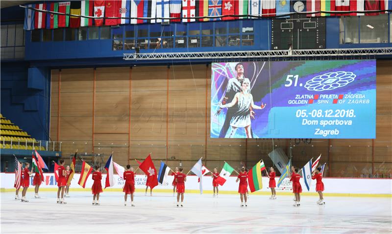 Ceremonija otvaranja 51. Zlatne piruete Zagreb 2018.