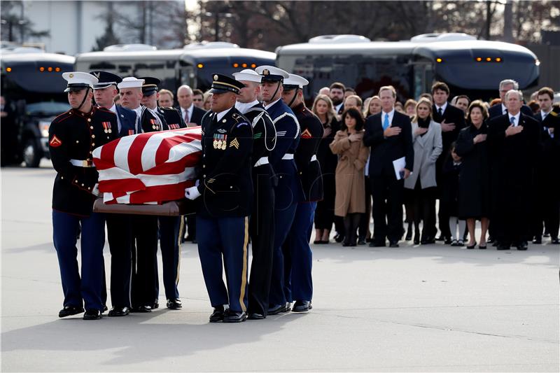 USA OBIT GEORGE H.W. BUSH