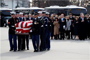 USA OBIT GEORGE H.W. BUSH