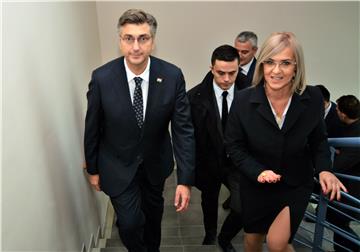 Karlovac: Plenković obišao nadograđeni dio hotela Europa