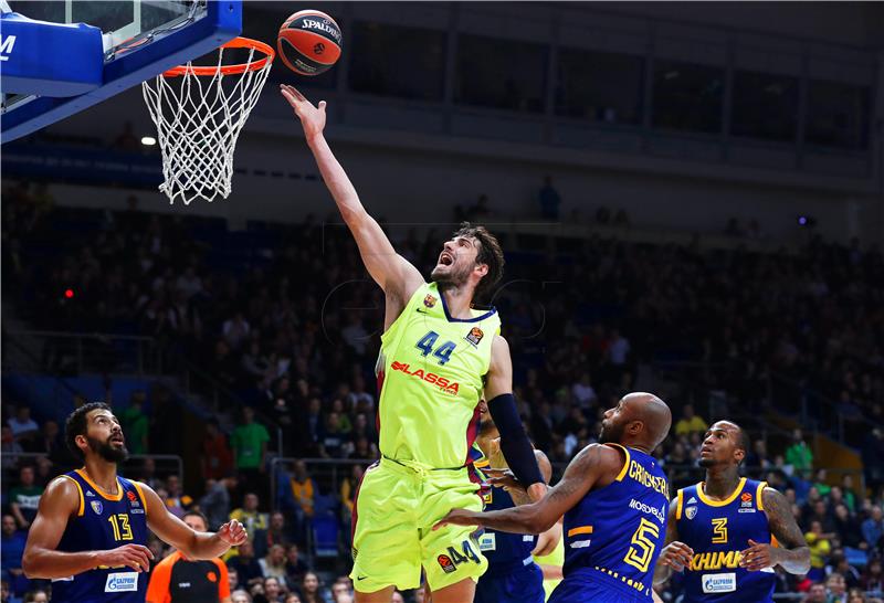 Euroliga: Budućnost - Barcelona 67-64