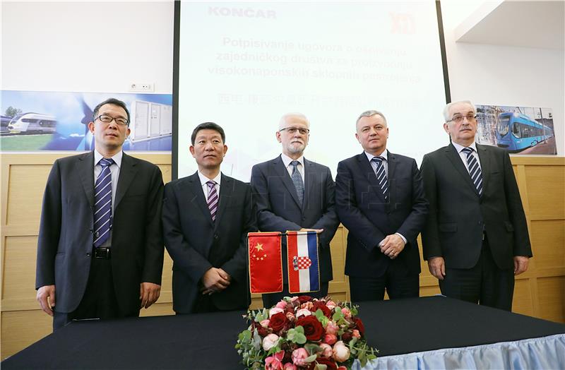 Končar - Elektroindustrija i China XD Electric Co. potpisali ugovor o osnivanju zajedničke tvornice