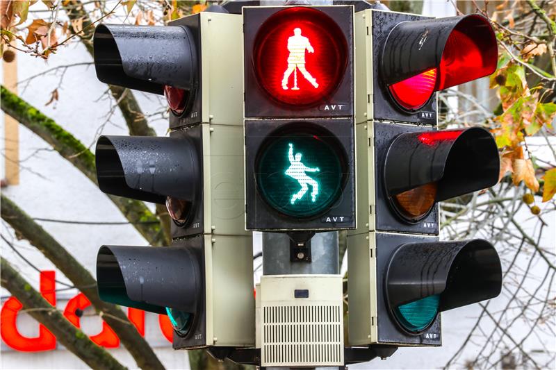 GERMANY TRAFFIC LIGHT ELVIS PRESLEY