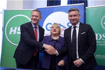 GLAS, HSS and IDS parties to run together at European Parliament election