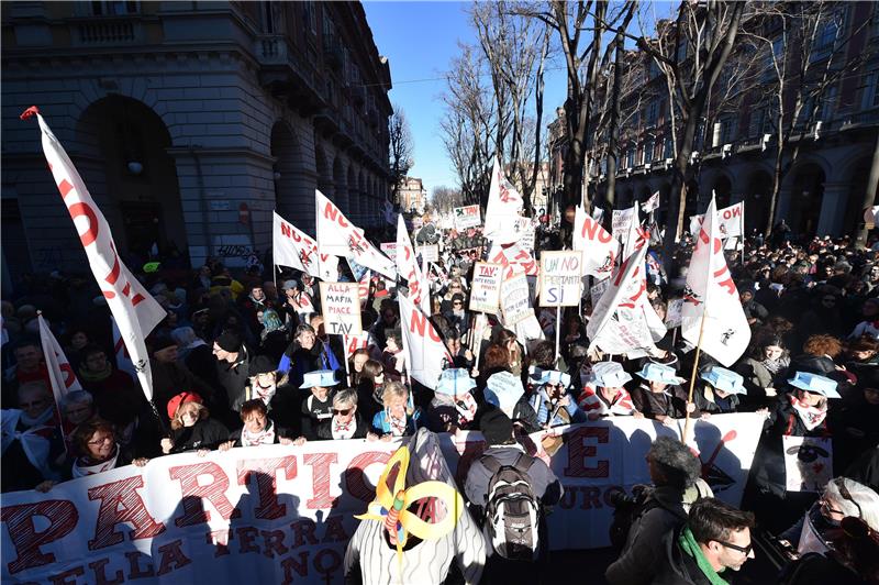 ITALY PROTEST NO TAV