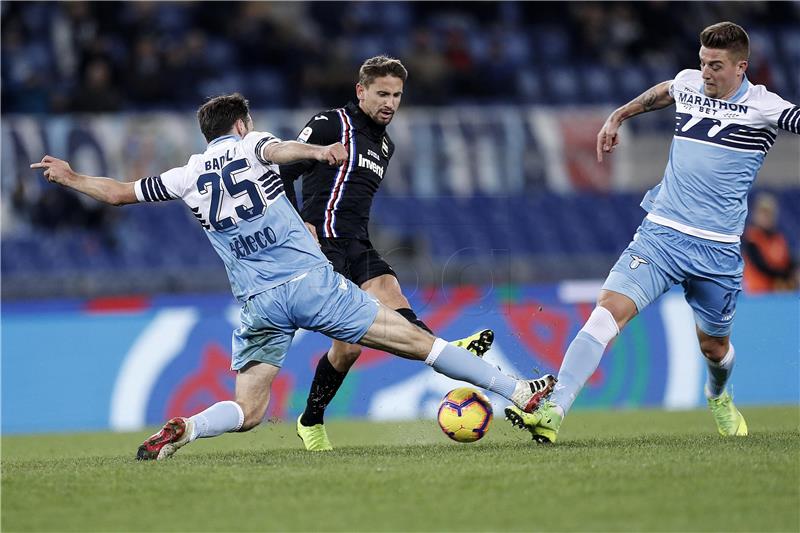 Italija: Lazio i Sampdoria remizirali u utakmici preokreta