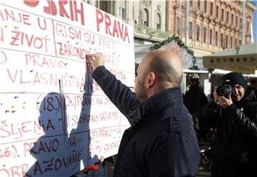 Performans Foruma mladih SDP-a Zagreb