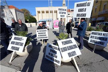 Prosvjedni hod "Stop Marakeškom sporazumu"