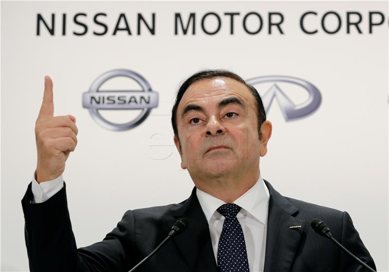 (FILE) JAPAN ECONOMY NISSAN CARLOS GHOSN