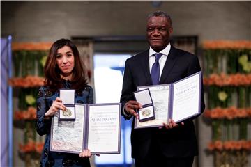 Jezidkinja Murad i Kongoanac Mukwege primili Nobelovu nagradu za mir