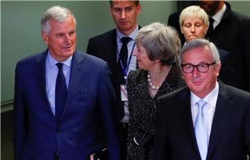 BELGIUM BRITAIN EU DIPLOMACY BREXIT