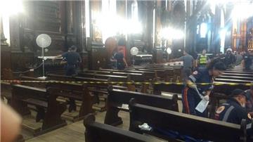 BRAZIL CATHEDRAL SAO PAULO SHOOTING