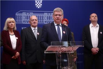 Konferencija za medije saborskog zastupnika Mrsića