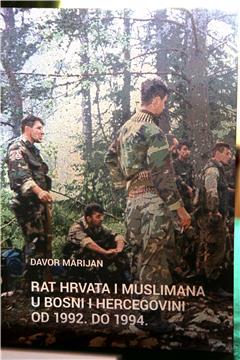 Predstavljanje knjige Davora Marijana "Rat Hrvata i Muslimana u Bosni i Hercegovini od 1992. do 1994."