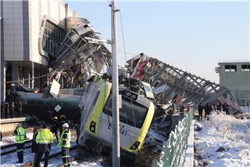 TURKEY HIGH SPEED TRAIN ACCIDENT