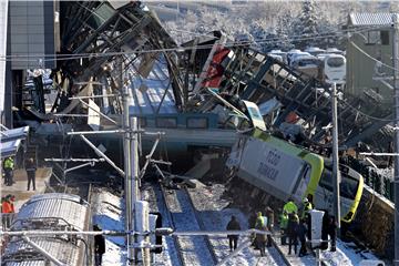 TURKEY HIGH SPEED TRAIN ACCIDENT