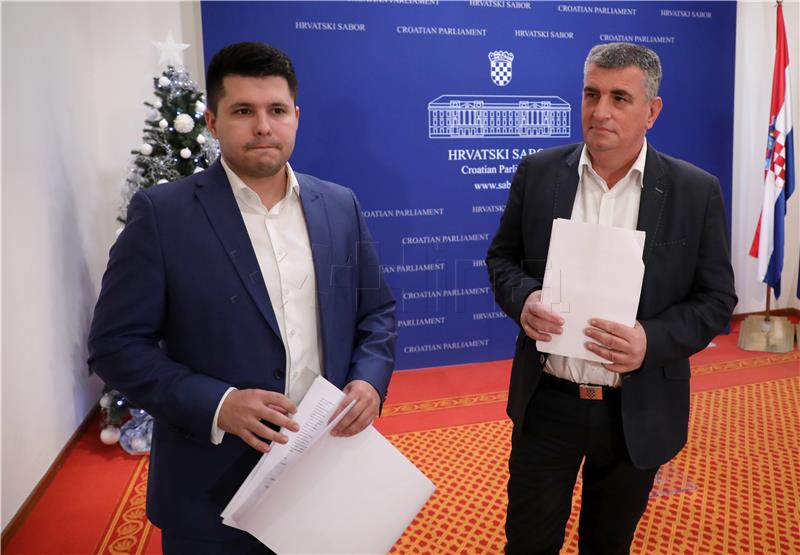 Konferencija za medije Kluba zastupnika Mosta nezavisnih lista