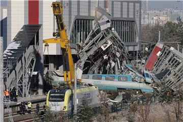 TURKEY HIGH SPEED TRAIN ACCIDENT