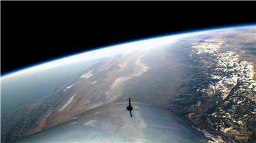 OUTER SPACE USA VIRGIN GALACTIC SPACE FLIGHT