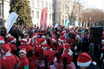 Over 2,800 costumed participants from 29 countries to take part in Zagreb Advent Run on Dec 16