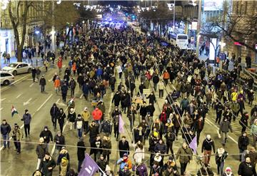 HUNGARY ANTI-GOVERNMENT PROTEST