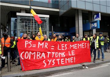 BELGIUM PROTEST YELLOW VESTS