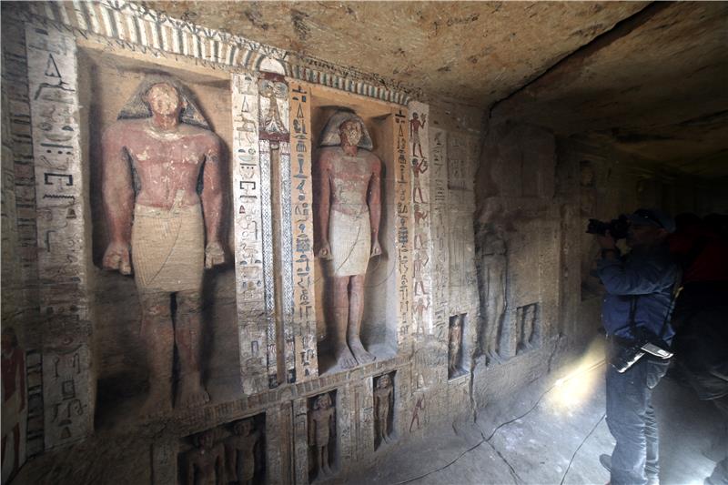 EGYPT ARCHEOLOGY WAHTYE TOMB DISCOVERY