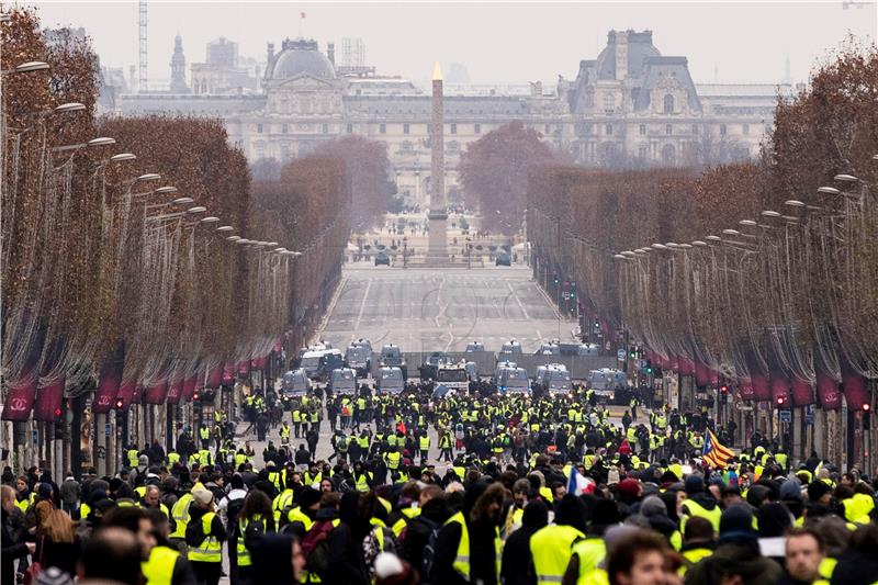 FRANCE PROTEST YELLOW VESTS