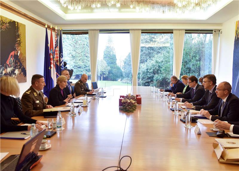 Croatia's National Security Council meets