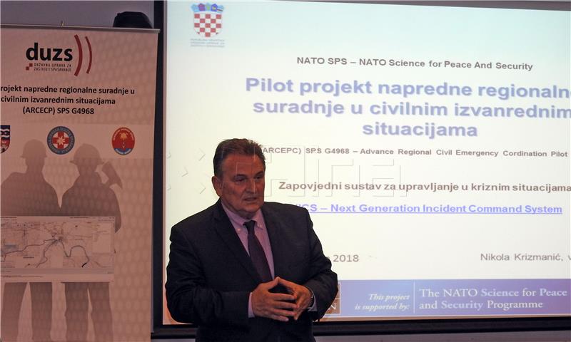 Predstavljen projekt „Zapovjedni sustav za upravljanje u kriznim situacijama“ u Trakošćanu