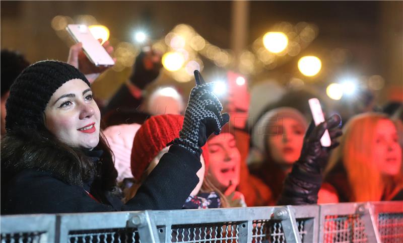 Humanitarni koncert "Želim život" na Trgu bana Jelačića